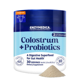 Enzymedica Colostrum + Probiotics Poudre 150g vue de face