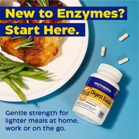 Enzymedica daily Basic 90 capsules vue de dos