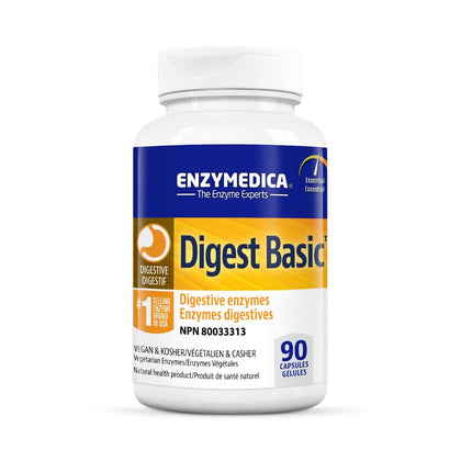Enzymedica daily Basic 90 capsules vue de face