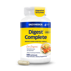 Enzymedica daily Complete 180 gélules vue de face