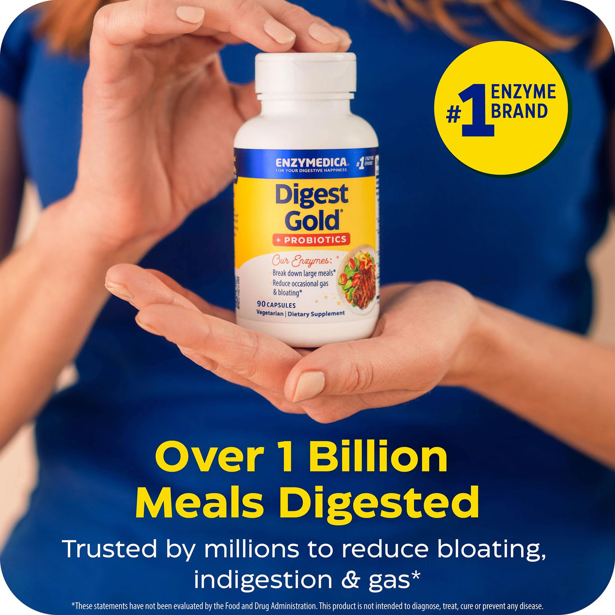 Enzymedica daily Gold + Probiotics 90 gélules à côté d'autres compléments