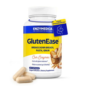 Enzymedica GlutenEase 60 capsules boîte avant