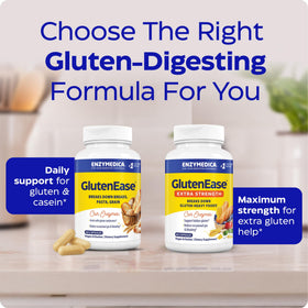 Enzymedica GlutenEase capsules en utilisation