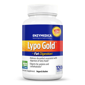 Enzymedica Lypo Gold 120 capsules vue de face