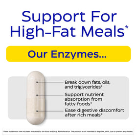 Enzymedica Lypo Gold capsules avec étiquette