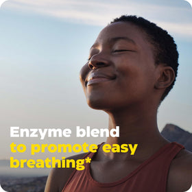 Enzymedica MucoStop 96 capsules avec un verre d'eau