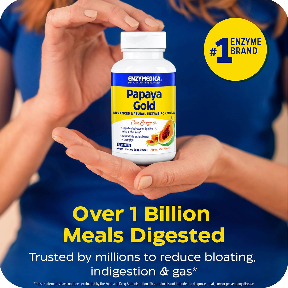 Enzymedica Papaya Gold, comprimés à mâcher en action