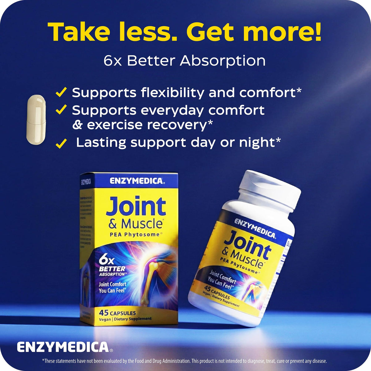 Enzymedica PEA Phytosome boîte avec capsules