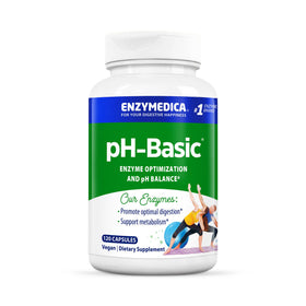 Enzymedica pH-Basic 120 capsules vue de face
