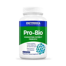 Enzymedica Pro-Bio complément probiotique 30 capsules vue de face
