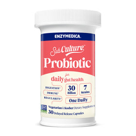 Enzymedica SubCulture Probiotique 30 capsules vue de face