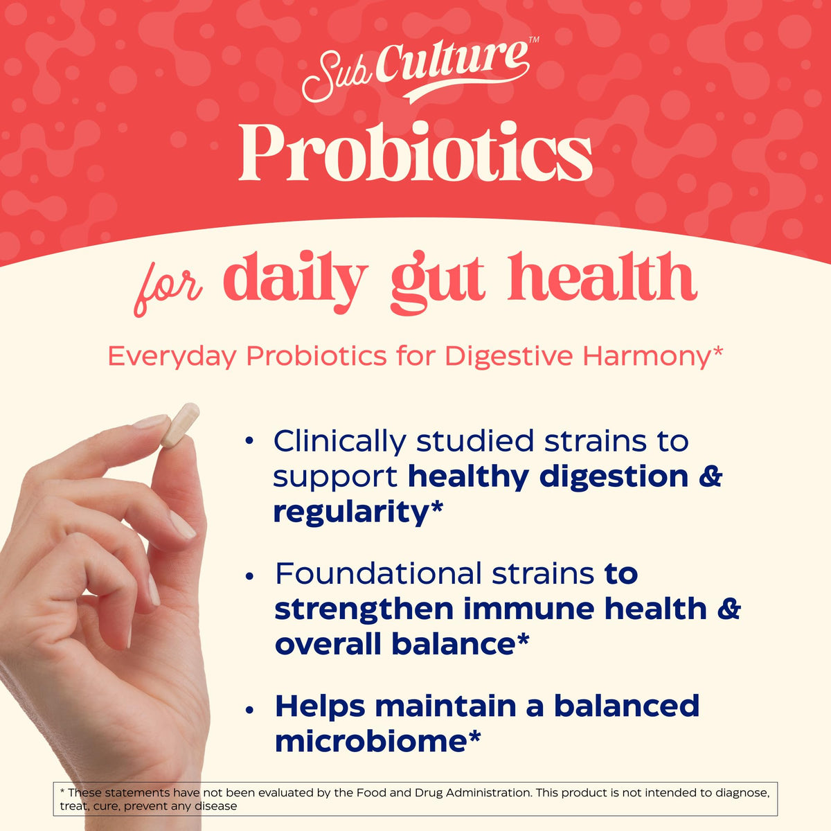 Enzymedica SubCulture Probiotique emballage et capsules