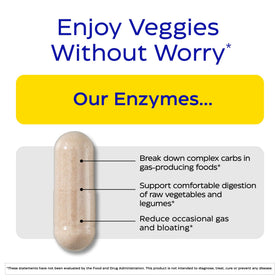 Enzymedica VeggieGest flacon avec capsules