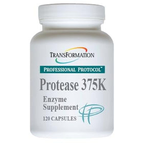 Enzymes Protease 375K 120 capsules vue de face