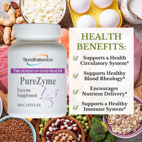 Enzymes Purezyme détails de l'emballage