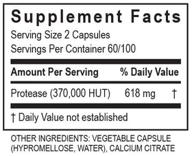 Enzymes Purezyme vue de côté des capsules