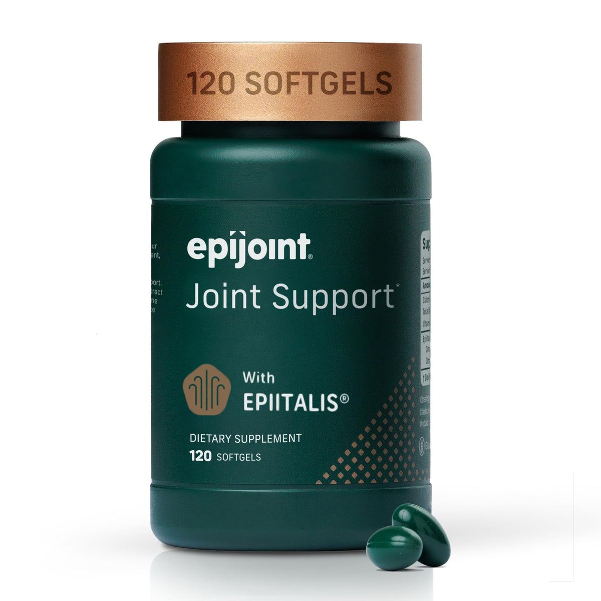 EPIJOINT 120 Capsules vue de face avec étiquette