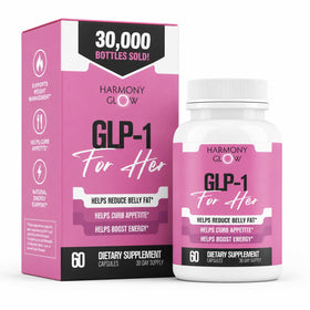 EPN Supplements Harmony Glow GLP-1 60 capsules front view