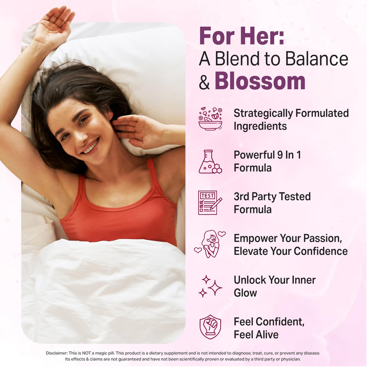 EPN Supplements Libido for HER capsules close-up
