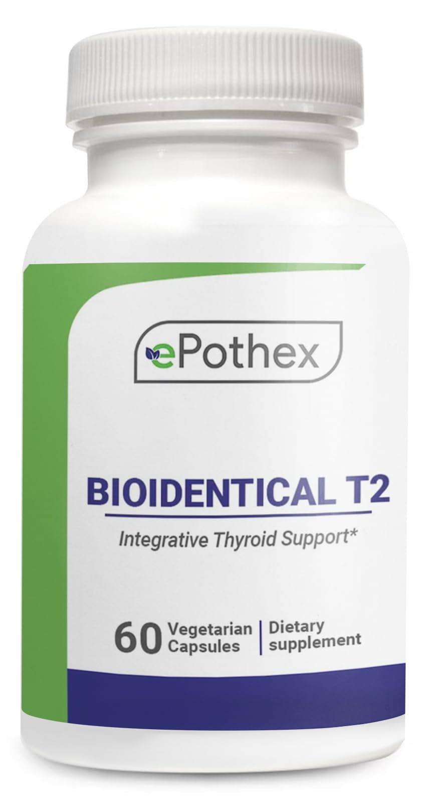 EPOTHEX Bioidentical T2 60 capsules vue de face
