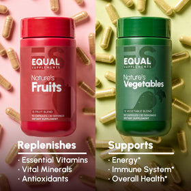 Equal Supplements Capsules de Fruits et Légumes vue de côté
