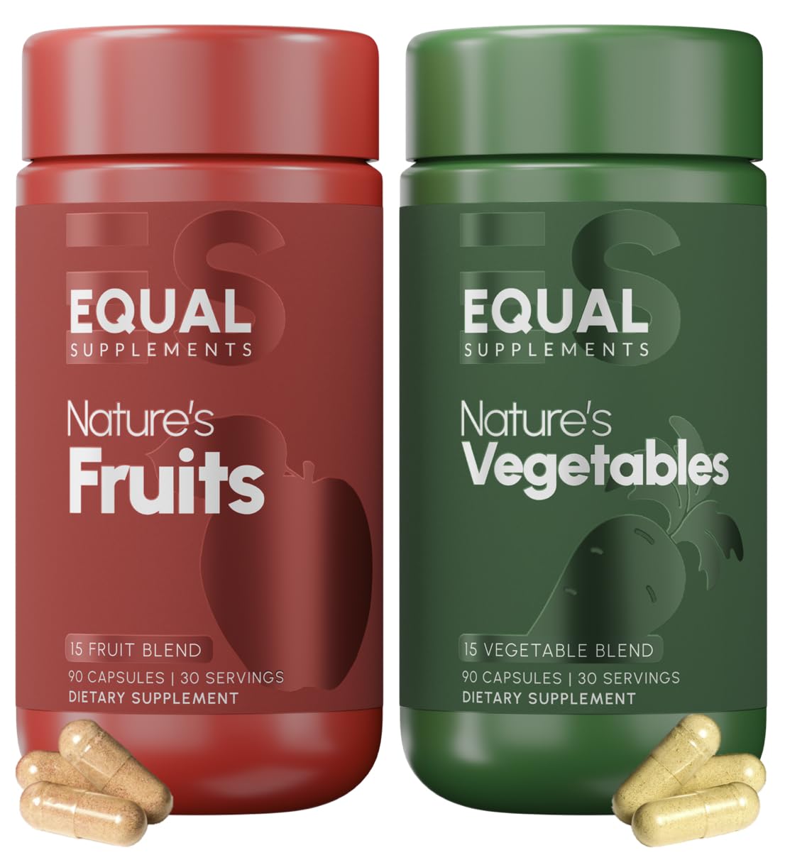 Equal Supplements Capsules de Fruits et Légumes vue de face