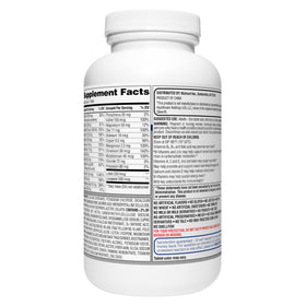 Equate Multivitamine Complète 50+ comprimés sur fond blanc