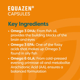 Equazen Capsules Omega 3 & 6 en contexte avec d'autres compléments