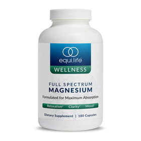 Equilife complément alimentaire magnésium 250mg 180 capsules vue de face