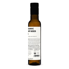 Erbology Huile de Graines de Chanvre Bio sur un fond naturel
