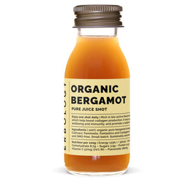Erbology Jus de Bergamote 100% Bio 60ml en bouteille en verre recyclable