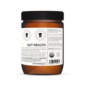 Erbology Poudre de Triphala Bio 90 g avec étiquettes bio et sans OGM