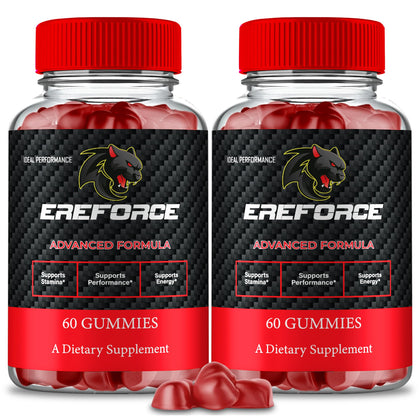 Ereforce Gummies de IDEAL PERFORMANCE, vue avant du paquet