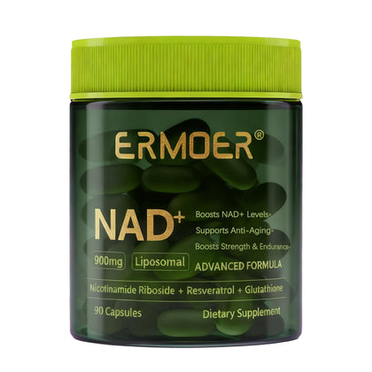 ERMOER NAD Nicotinamide Riboside 900mg boîte avant vue