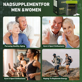 ERMOER NAD Nicotinamide Riboside 900mg côté boîte