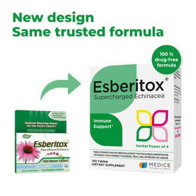 ESBERITOX Echinacea Supercharged boîte avec étiquette
