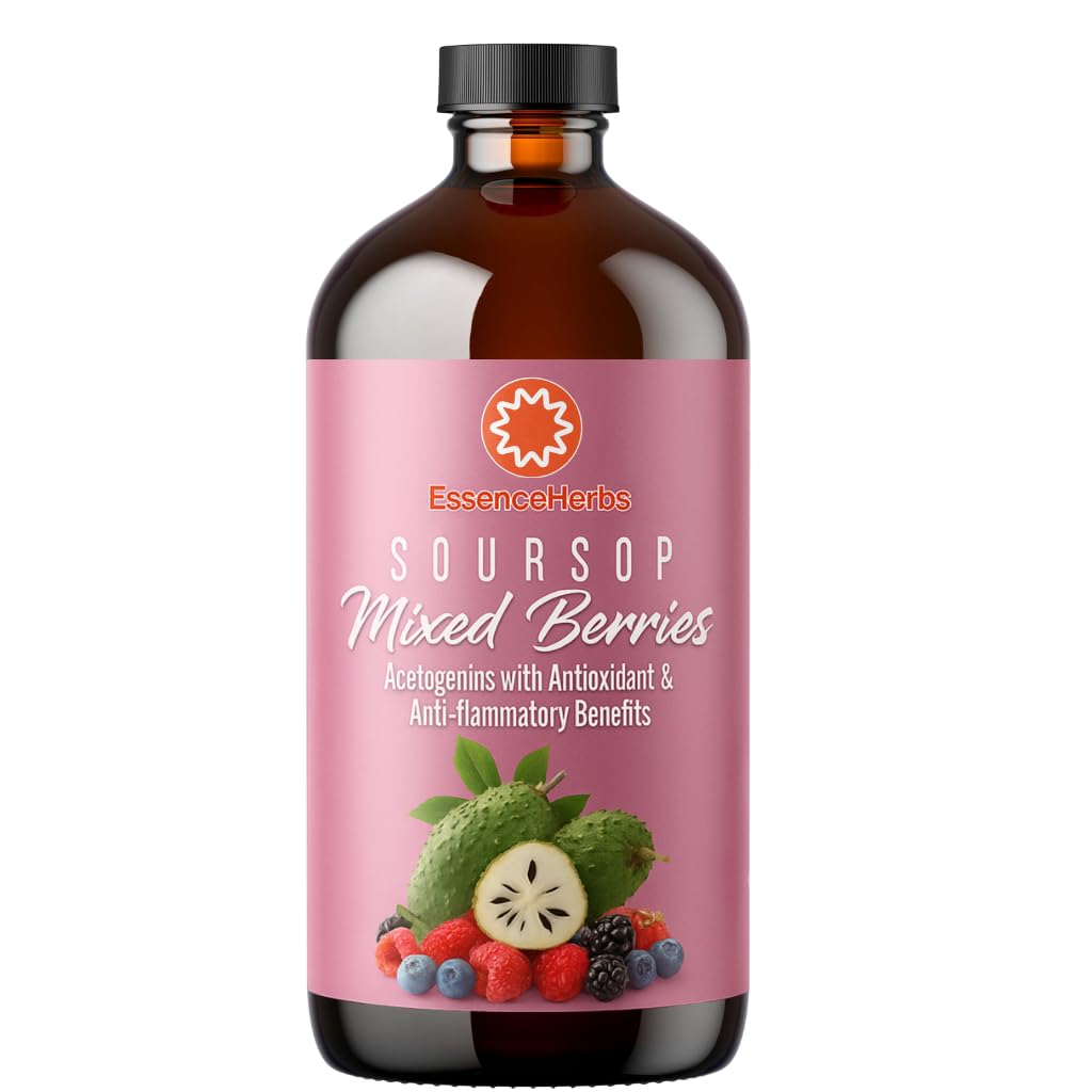 Essence Herbs Bitters Liquide Soursop 473 ml vue de face