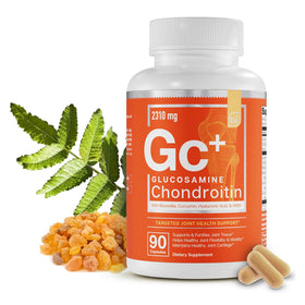 Essential Elements Glucosamine Chondroitine 90 capsules, vue de face