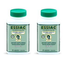 Essiac Capsules Herbal Naturel 60 Capsules vue de face