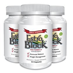 Estroblock PRO Triple Strength 180 Capsules vue avant