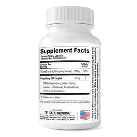 Estroblock PRO Triple Strength 60 Capsules vue de dos