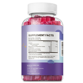 esverco Gummies de Magnésium 500mg, présentation des gummies