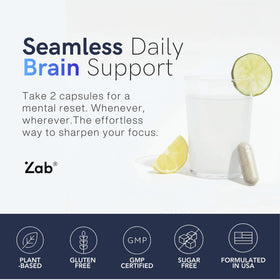 Étiquetage clair des capsules Methylene Blue ZAB