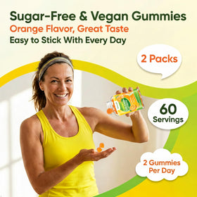 Étiquetage de la bouteille de gummies Aanuan Calcium Citrate