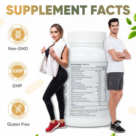 Étiquetage de la Bouteille de Multivitamines Methylées
