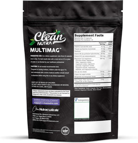 Étiquetage du Complexe de Magnésium Clean Nutraceuticals