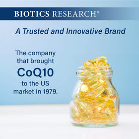 Étiquette de Cytozyme-O de BIOTICS RESEARCH avec informations nutritionnelles