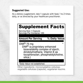 Étiquette de flacon DAVINCI DIMPro 75mg