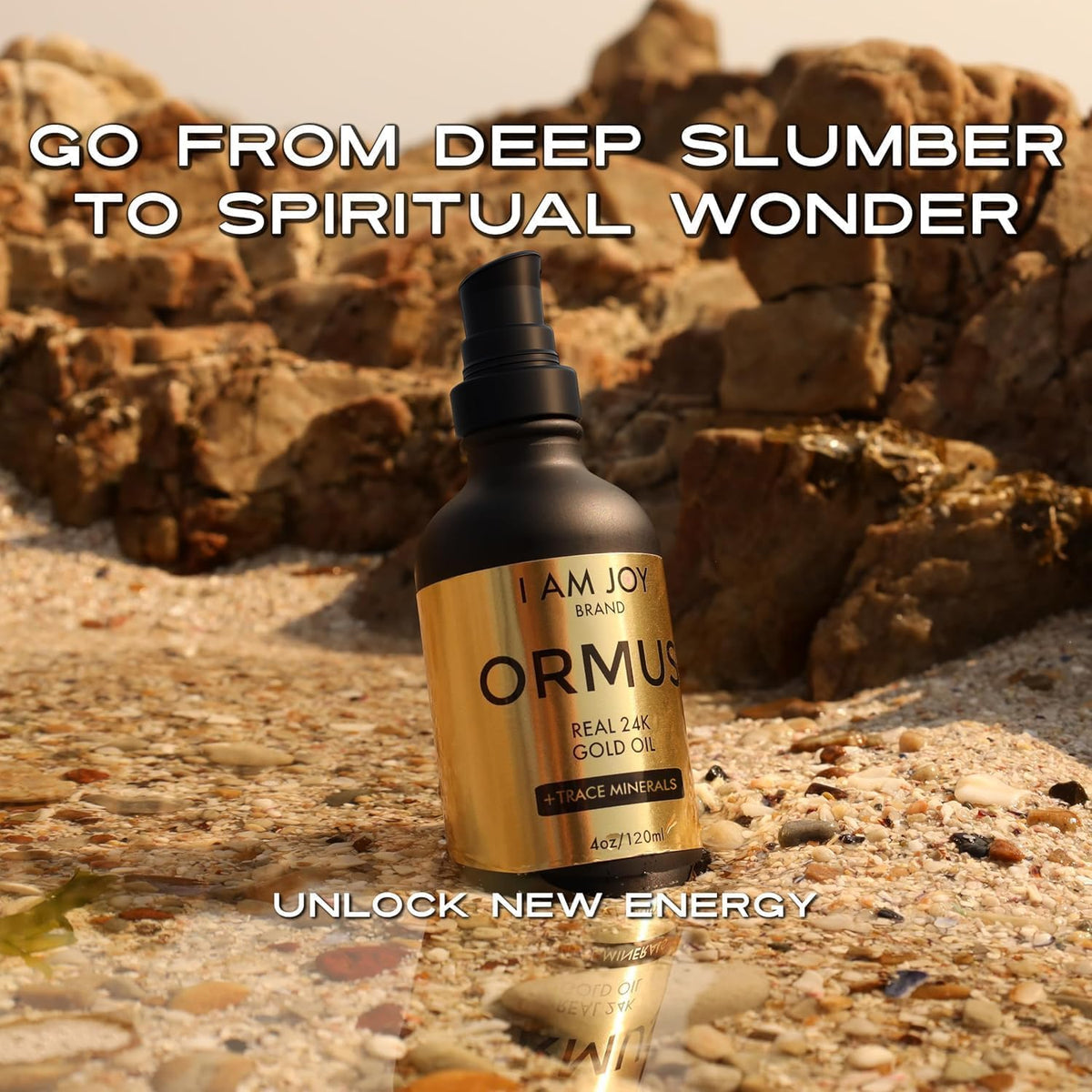 Étiquette de l'Ormus Gold Oil Monoatomique 240g