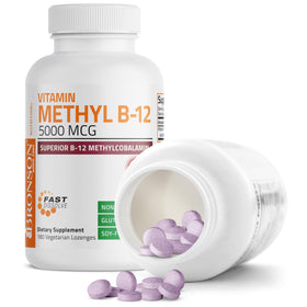 Étiquette de la boîte de Bronson Methyl B12, détails du produit
